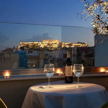 Old Style 1bdr With Acropolis View Rooftop!